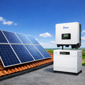 Sistem Casa Verde 2024 Monofazat 5kW 10kWh Deye