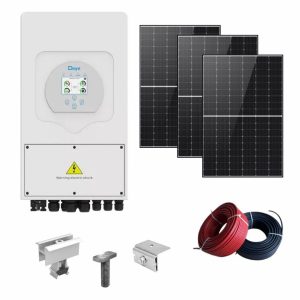 Sistem Casa Verde 2024 Trifazat 10kW 10kWh Deye